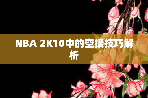 NBA 2K10中的空接技巧解析 NBA 2K10中的空接技巧解析