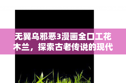 无翼乌邪恶3漫画全口工花木兰，探索古老传说的现代演绎
