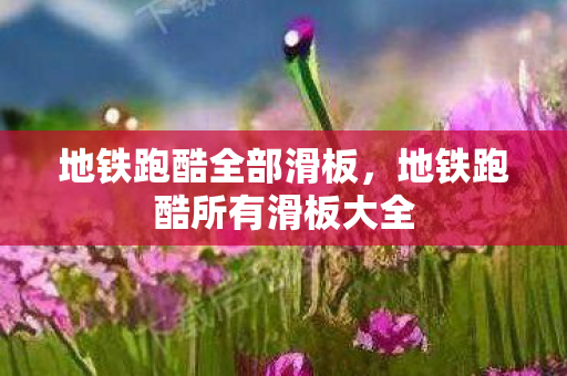 地铁跑酷全部滑板,地铁跑酷所有滑板大全 地铁跑酷全部滑板,地铁跑酷所有滑板大全