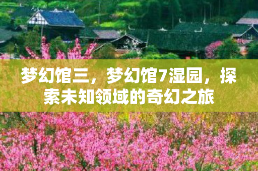 梦幻馆三,梦幻馆7湿园,探索未知领域的奇幻之旅 梦幻馆三,梦幻馆7湿园,探索未知领域的奇幻之旅