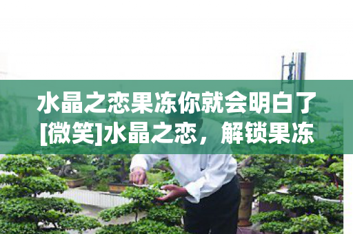 水晶之恋果冻你就会明白了[微笑]水晶之恋，解锁果冻的浪漫玩法
