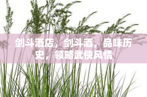 剑斗酒店,剑斗酒,品味历史,领略武侠风情 剑斗酒店,剑斗酒,品味历史,领略武侠风情