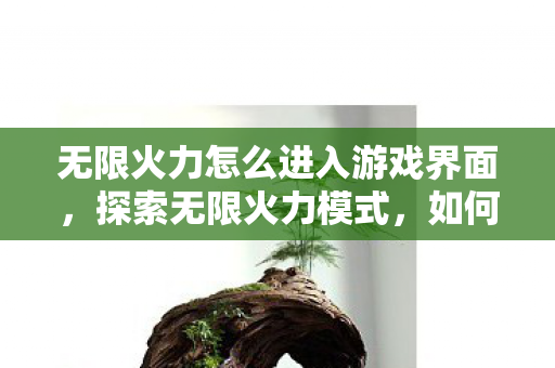 无限火力怎么进入游戏界面,探索无限火力模式,如何轻松进入 无限火力怎么进入游戏界面,探索无限火力模式,如何轻松进入
