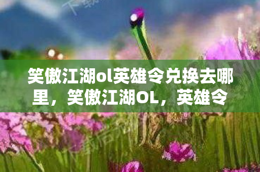 笑傲江湖ol英雄令兑换去哪里,笑傲江湖OL,英雄令的传奇故事 笑傲江湖ol英雄令兑换去哪里,笑傲江湖OL,英雄令的传奇故事