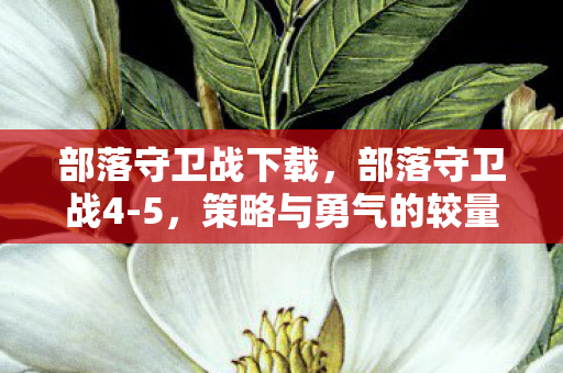 部落守卫战下载,部落守卫战4-5,策略与勇气的较量 部落守卫战下载,部落守卫战4-5,策略与勇气的较量