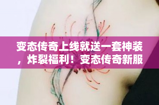 变态传奇上线就送一套神装,炸裂福利!变态传奇新服开启,上线即赠终极神器! 变态传奇上线就送一套神装,炸裂福利!变态传奇新服开启,上线即赠终极神器!