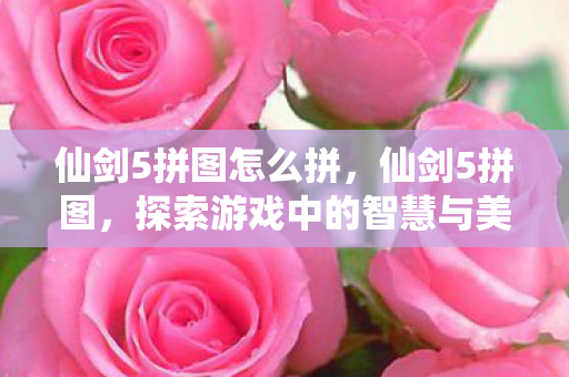 仙剑5拼图怎么拼,仙剑5拼图,探索游戏中的智慧与美学 仙剑5拼图怎么拼,仙剑5拼图,探索游戏中的智慧与美学