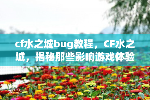 cf水之城bug教程,CF水之城,揭秘那些影响游戏体验的BUG cf水之城bug教程,CF水之城,揭秘那些影响游戏体验的BUG
