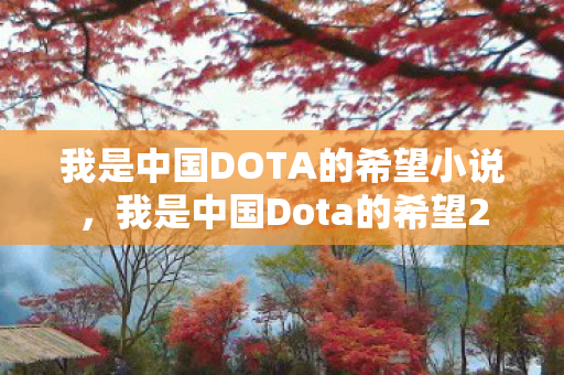 我是中国DOTA的希望小说,我是中国Dota的希望2 我是中国DOTA的希望小说,我是中国Dota的希望2