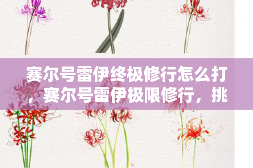 赛尔号雷伊终极修行怎么打,赛尔号雷伊极限修行,挑战与成长并进的冒险之旅 赛尔号雷伊终极修行怎么打,赛尔号雷伊极限修行,挑战与成长并进的冒险之旅