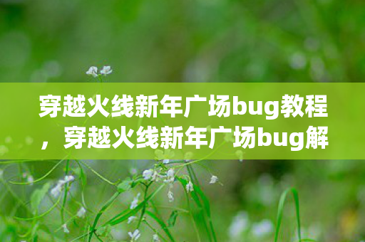穿越火线新年广场bug教程,穿越火线新年广场bug解析,透视与瞬移的诡异现象 穿越火线新年广场bug教程,穿越火线新年广场bug解析,透视与瞬移的诡异现象
