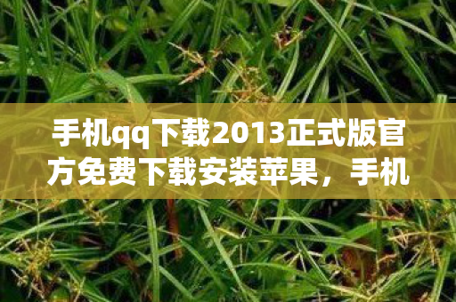 手机qq下载2013正式版官方免费下载安装苹果,手机QQ下载2013正式版官方免费下载安装 手机qq下载2013正式版官方免费下载安装苹果,手机QQ下载2013正式版官方免费下载安装