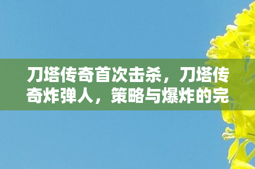 刀塔传奇首次击杀,刀塔传奇炸弹人,策略与爆炸的完美结合 刀塔传奇首次击杀,刀塔传奇炸弹人,策略与爆炸的完美结合