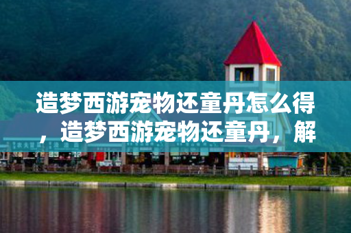 造梦西游宠物还童丹怎么得,造梦西游宠物还童丹,解锁宠物新生命的神秘钥匙 造梦西游宠物还童丹怎么得,造梦西游宠物还童丹,解锁宠物新生命的神秘钥匙