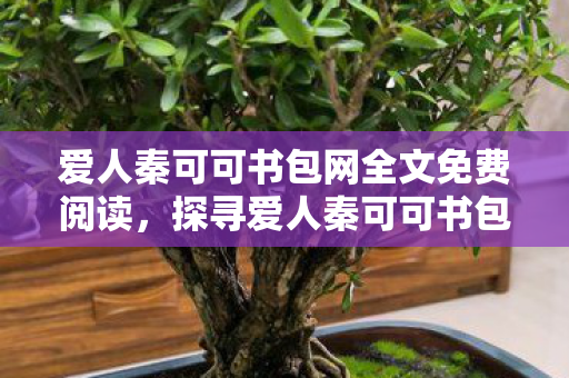 爱人秦可可书包网全文免费阅读,探寻爱人秦可可书包网全文的文学魅力 爱人秦可可书包网全文免费阅读,探寻爱人秦可可书包网全文的文学魅力