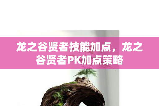 龙之谷贤者技能加点,龙之谷贤者PK加点策略 龙之谷贤者技能加点,龙之谷贤者PK加点策略