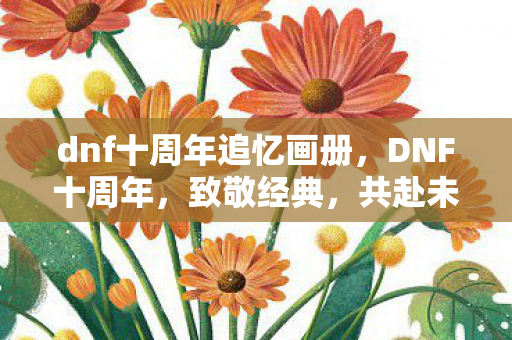 dnf十周年追忆画册,DNF十周年,致敬经典,共赴未来 dnf十周年追忆画册,DNF十周年,致敬经典,共赴未来