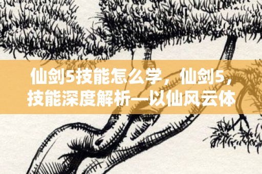 仙剑5技能怎么学,仙剑5,技能深度解析—以仙风云体为例 仙剑5技能怎么学,仙剑5,技能深度解析—以仙风云体为例