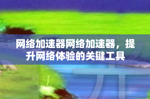 网络加速器网络加速器,提升网络体验的关键工具 网络加速器网络加速器,提升网络体验的关键工具