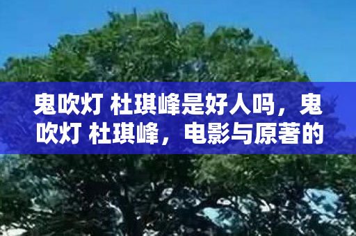 鬼吹灯 杜琪峰是好人吗,鬼吹灯 杜琪峰,电影与原著的奇幻之旅 鬼吹灯 杜琪峰是好人吗,鬼吹灯 杜琪峰,电影与原著的奇幻之旅