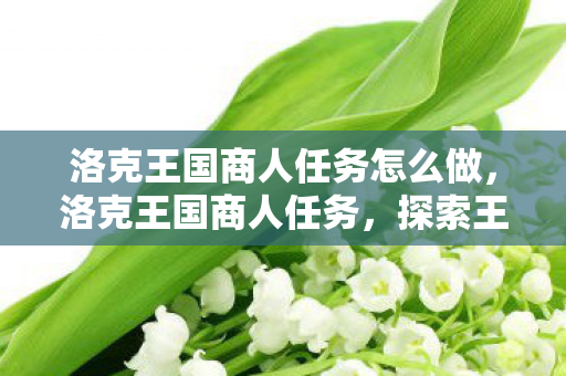 洛克王国商人任务怎么做,洛克王国商人任务,探索王国经济的奥秘 洛克王国商人任务怎么做,洛克王国商人任务,探索王国经济的奥秘