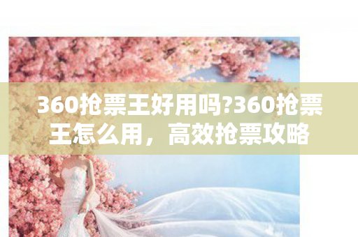 360抢票王好用吗?360抢票王怎么用，高效抢票攻略