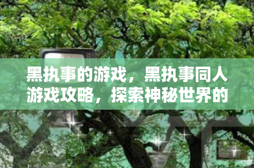 黑执事的游戏,黑执事同人游戏攻略,探索神秘世界的完美指南 黑执事的游戏,黑执事同人游戏攻略,探索神秘世界的完美指南