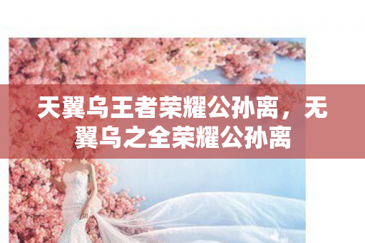 天翼乌王者荣耀公孙离,无翼乌之全荣耀公孙离 天翼乌王者荣耀公孙离,无翼乌之全荣耀公孙离
