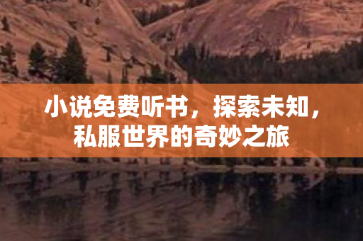 小说免费听书，探索未知，私服世界的奇妙之旅