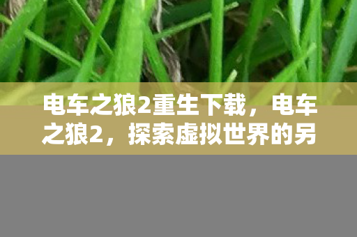 电车之狼2重生下载，电车之狼2，探索虚拟世界的另类冒险