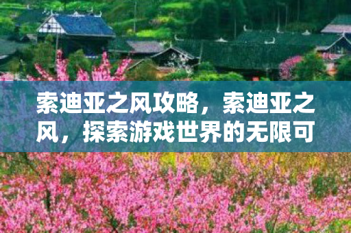 索迪亚之风攻略,索迪亚之风,探索游戏世界的无限可能 索迪亚之风攻略,索迪亚之风,探索游戏世界的无限可能