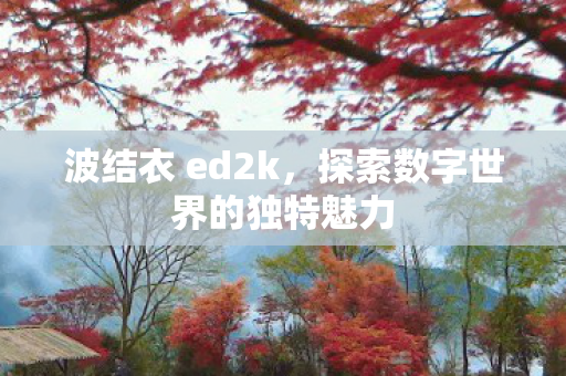 波结衣 ed2k,探索数字世界的独特魅力 波结衣 ed2k,探索数字世界的独特魅力