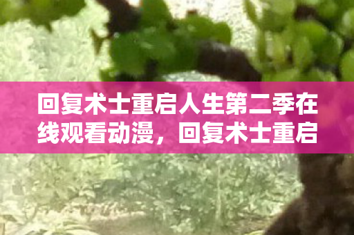 回复术士重启人生第二季在线观看动漫,回复术士重启人生,重启与超越的奇幻之旅 回复术士重启人生第二季在线观看动漫,回复术士重启人生,重启与超越的奇幻之旅