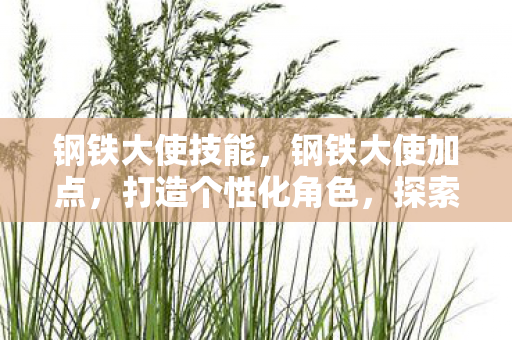 钢铁大使技能,钢铁大使加点,打造个性化角色,探索无限可能 钢铁大使技能,钢铁大使加点,打造个性化角色,探索无限可能
