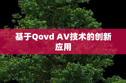 基于Qovd AV技术的创新应用 基于Qovd AV技术的创新应用