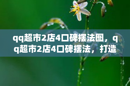 qq超市2店4口碑摆法图,qq超市2店4口碑摆法,打造卓越购物体验的关键 qq超市2店4口碑摆法图,qq超市2店4口碑摆法,打造卓越购物体验的关键
