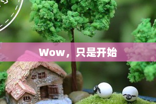Wow,只是开始 Wow,只是开始