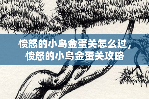 愤怒的小鸟金蛋关怎么过,愤怒的小鸟金蛋关攻略 愤怒的小鸟金蛋关怎么过,愤怒的小鸟金蛋关攻略