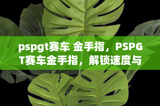 pspgt赛车 金手指,PSPGT赛车金手指,解锁速度与激情的无限可能 pspgt赛车 金手指,PSPGT赛车金手指,解锁速度与激情的无限可能