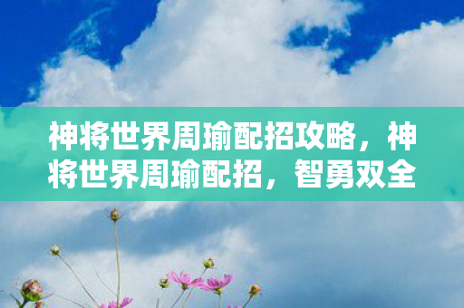 神将世界周瑜配招攻略,神将世界周瑜配招,智勇双全,策略致胜 神将世界周瑜配招攻略,神将世界周瑜配招,智勇双全,策略致胜