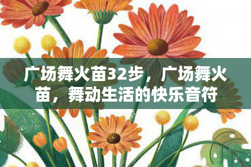 广场舞火苗32步,广场舞火苗,舞动生活的快乐音符 广场舞火苗32步,广场舞火苗,舞动生活的快乐音符