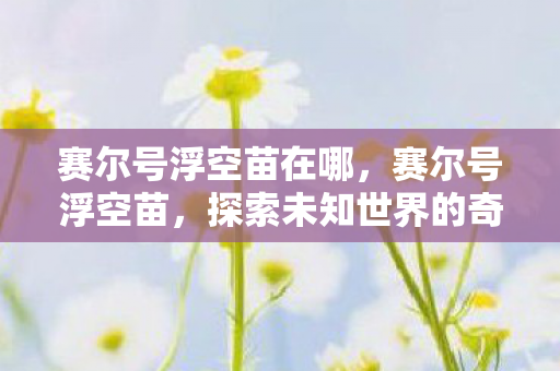 赛尔号浮空苗在哪,赛尔号浮空苗,探索未知世界的奇妙之旅 赛尔号浮空苗在哪,赛尔号浮空苗,探索未知世界的奇妙之旅