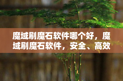 魔域刷魔石软件哪个好,魔域刷魔石软件,安全、高效、合法的游戏辅助工具 魔域刷魔石软件哪个好,魔域刷魔石软件,安全、高效、合法的游戏辅助工具