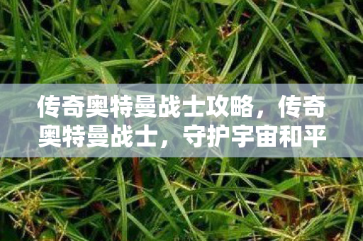 传奇奥特曼战士攻略,传奇奥特曼战士,守护宇宙和平的传奇英雄 传奇奥特曼战士攻略,传奇奥特曼战士,守护宇宙和平的传奇英雄