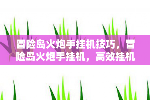 冒险岛火炮手挂机技巧,冒险岛火炮手挂机,高效挂机,轻松升级 冒险岛火炮手挂机技巧,冒险岛火炮手挂机,高效挂机,轻松升级