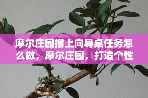 摩尔庄园摆上向导桌任务怎么做,摩尔庄园,打造个性化家园,摆上向导桌的奇妙之旅 摩尔庄园摆上向导桌任务怎么做,摩尔庄园,打造个性化家园,摆上向导桌的奇妙之旅