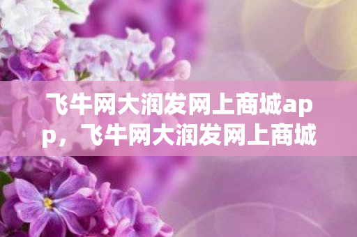 飞牛网大润发网上商城app,飞牛网大润发网上商城,一站式购物新体验 飞牛网大润发网上商城app,飞牛网大润发网上商城,一站式购物新体验