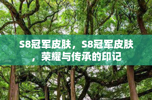 S8冠军皮肤,S8冠军皮肤,荣耀与传承的印记 S8冠军皮肤,S8冠军皮肤,荣耀与传承的印记