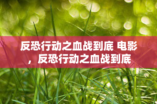 反恐行动之血战到底 电影,反恐行动之血战到底 反恐行动之血战到底 电影,反恐行动之血战到底