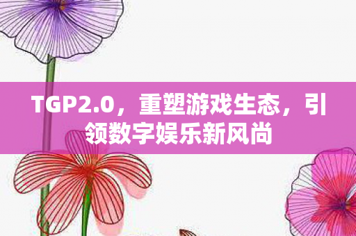 TGP2.0,重塑游戏生态,引领数字娱乐新风尚 TGP2.0,重塑游戏生态,引领数字娱乐新风尚
